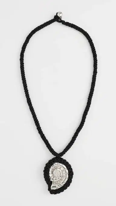 Julietta Selene Necklace Black One Size | Thumbnail 4