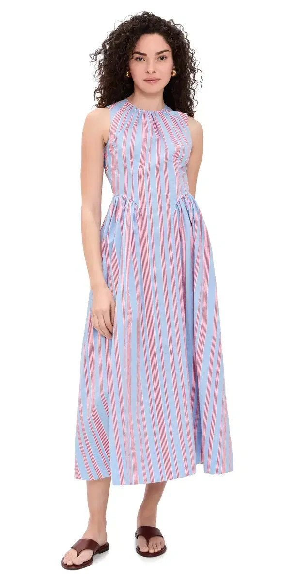 Nantucket Dress Seaside Stripe