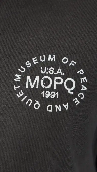 Museum of Peace and Quiet Stamp T-Shirt | Thumbnail 6 Museum of Peace and Quiet Stamp T-Shirt | Thumbnail 6