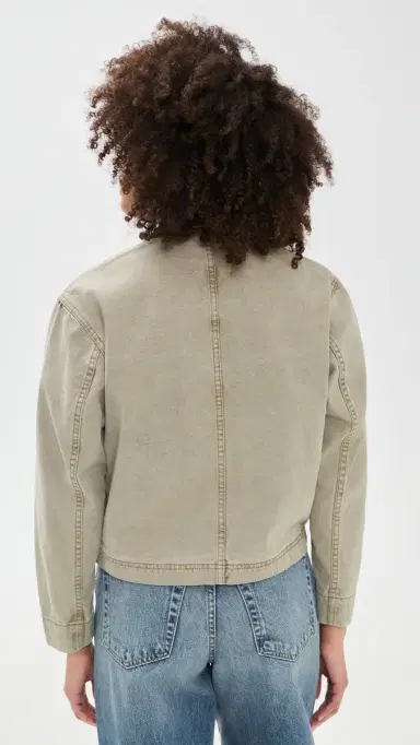 SLVRLAKE Harley Crop Worker Jacket Rocky ountain | Thumbnail 3 SLVRLAKE Harley Crop Worker Jacket Rocky ountain | Thumbnail 3