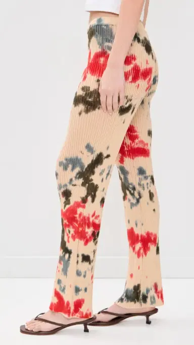 Rodebjer Monica Tie Dye Pants Red ulti | Thumbnail 4