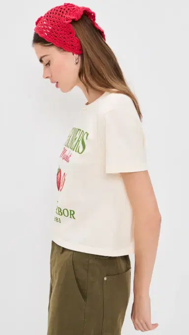Sunny Somewhere Everyday Tee Off White L | Thumbnail 3 Sunny Somewhere Everyday Tee Off White L | Thumbnail 3