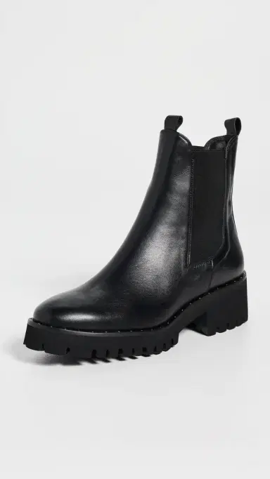FRĒDA SALVADOR Brooke Chelsea Boots Black Calf | Thumbnail 2
