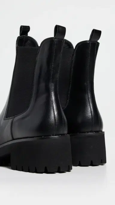 FRĒDA SALVADOR Brooke Chelsea Boots Black Calf | Thumbnail 4