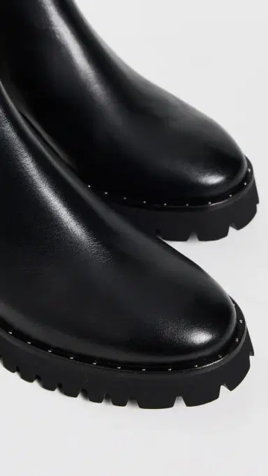 FRĒDA SALVADOR Brooke Chelsea Boots Black Calf | Thumbnail 6