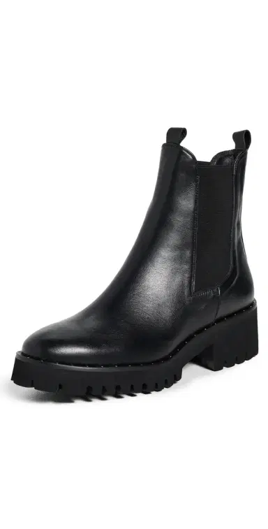 FRĒDA SALVADOR Brooke Chelsea Boots Black Calf | Thumbnail 1