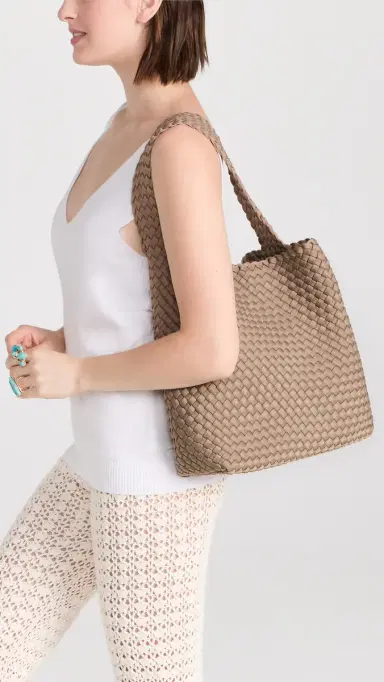Naghedi Nomad Hobo Bag Cashmere One Size | Thumbnail 3