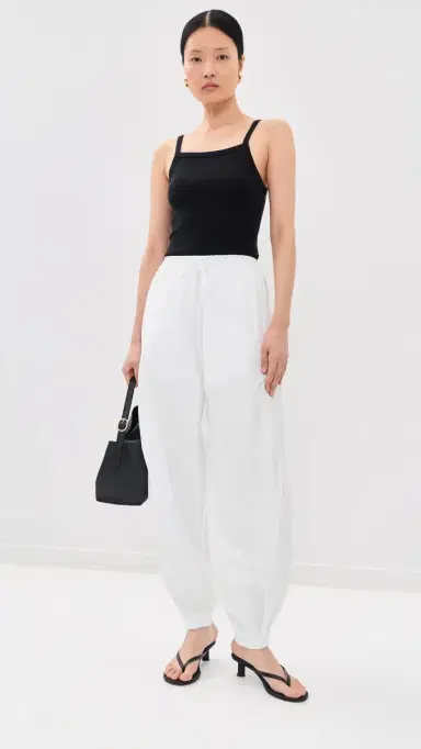RÓHE Crushed Cotton Volume Trousers | Thumbnail 5 RÓHE Crushed Cotton Volume Trousers | Thumbnail 5