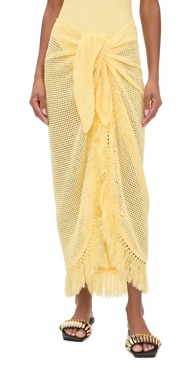 Katerina Knit Wrap idi Skirt Buttercream
