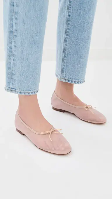 Mansur Gavriel Dream Ballerina Flats Beige | Thumbnail 3