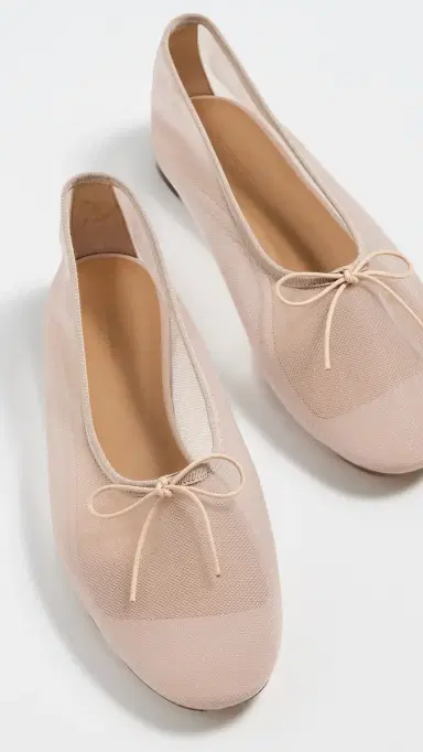 Mansur Gavriel Dream Ballerina Flats Beige | Thumbnail 5