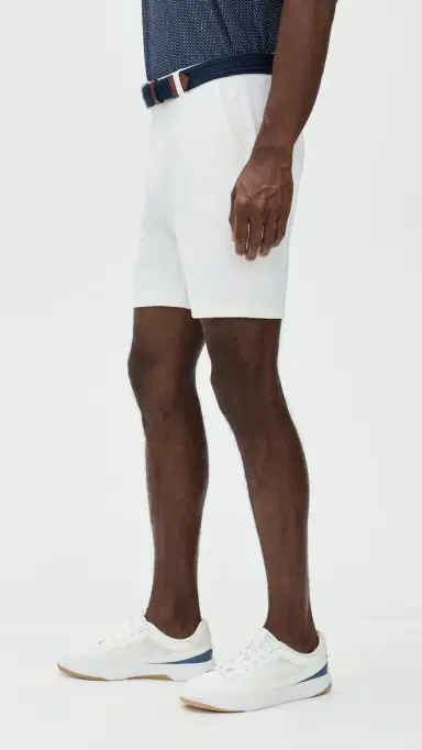 Redvanly Varick Pull on Shorts 7.5 Bright White L | Thumbnail 4