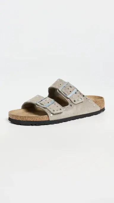 Birkenstock Arizona Rivets Sandals Taupe 37 | Thumbnail 2