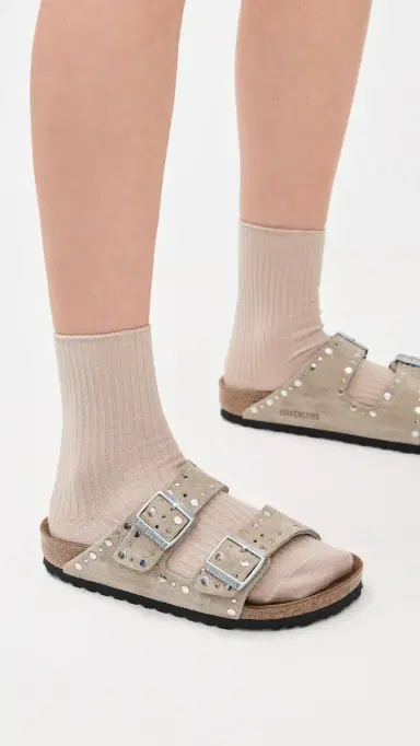 Birkenstock Arizona Rivets Sandals Taupe 37 | Thumbnail 3