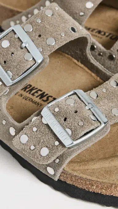 Birkenstock Arizona Rivets Sandals Taupe 37 | Thumbnail 6