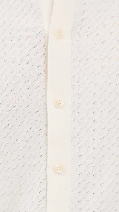 Theory Carin Short Sleeve Shirt in Tactile Cotton Winter | Thumbnail 6 Theory Carin Short Sleeve Shirt in Tactile Cotton Winter | Thumbnail 6