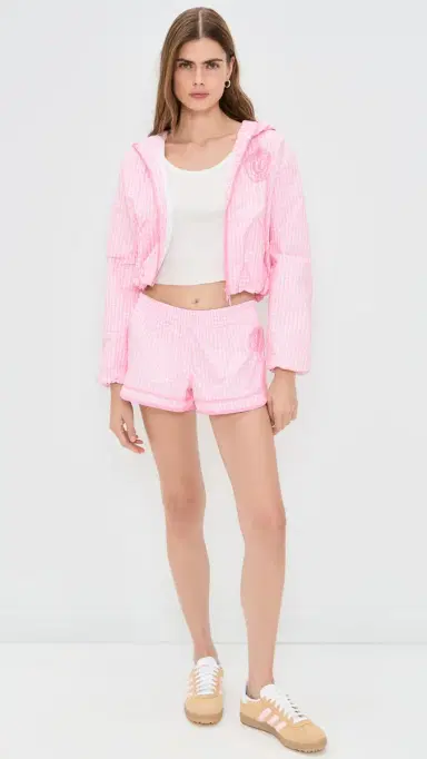 LoveShackFancy Lavey Shorts Tickled Pink | Thumbnail 5