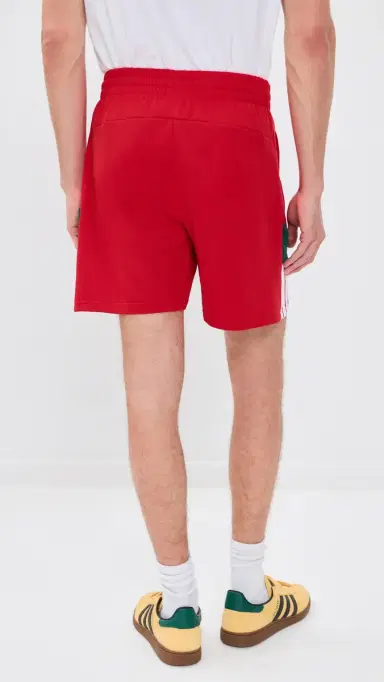 adidas House of Tiro Nations Track Shorts 7 Better carlet/Team Dark Green | Thumbnail 3