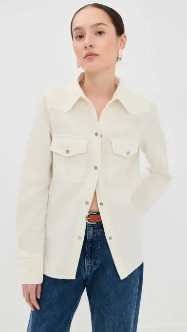 TWP Ranchers Daughter Button Down White | Thumbnail 2 TWP Ranchers Daughter Button Down White | Thumbnail 2
