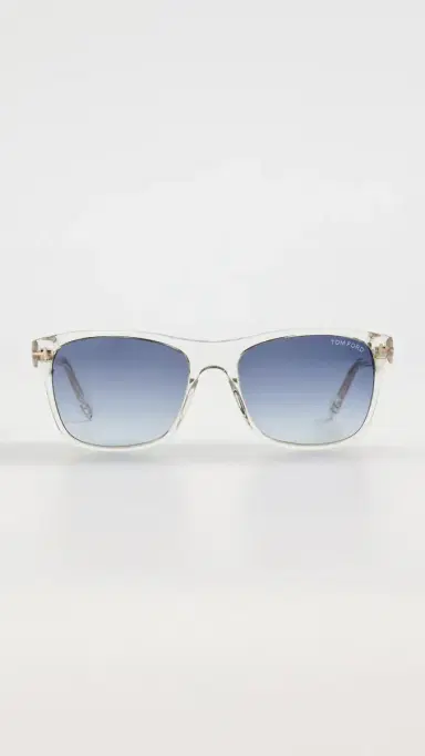 Tom Ford Giulio Sunglasses Crystal One Size | Thumbnail 2 Tom Ford Giulio Sunglasses Crystal One Size | Thumbnail 2