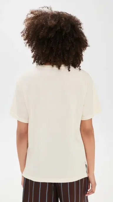 Sunny Somewhere Sailing Club Cannes Boyfriend Tee Off White | Thumbnail 3 Sunny Somewhere Sailing Club Cannes Boyfriend Tee Off White | Thumbnail 3