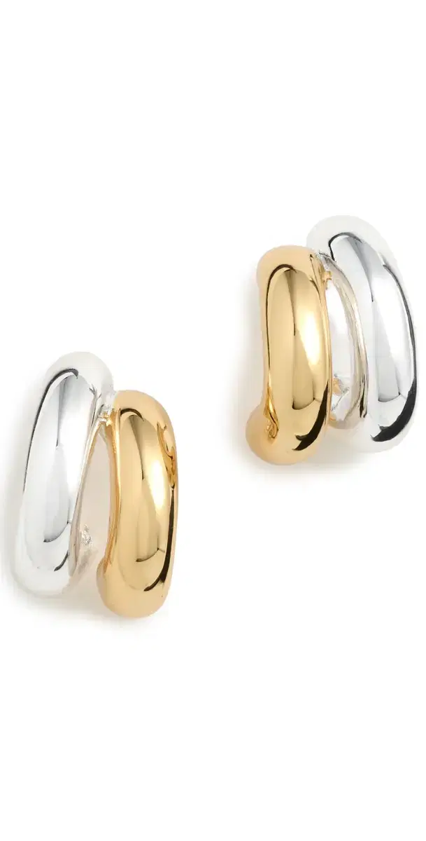 JENNY BIRD Mini Florence Earrings Two-Tone One Size