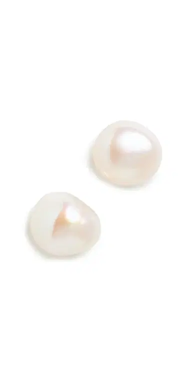 Shashi Pearl Studs White Pearl | Thumbnail 1 Shashi Pearl Studs White Pearl | Thumbnail 1