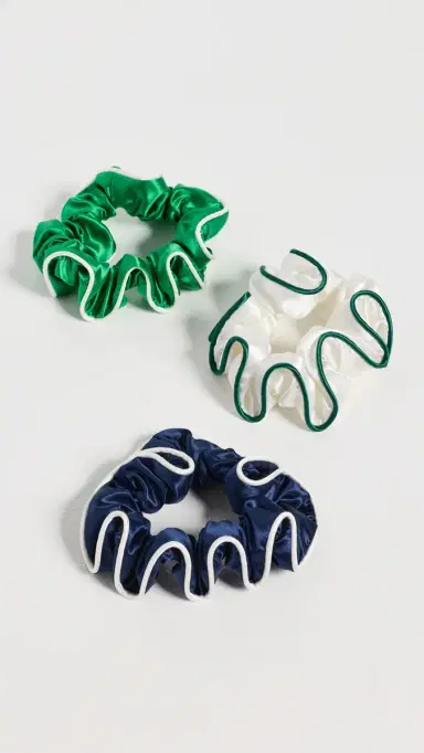 Slip Pure Silk Large Scrunchies Game Day One Size | Thumbnail 2