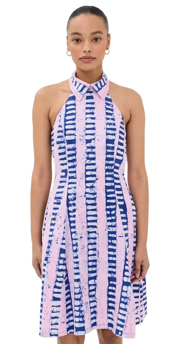 Busayo Aderoju Dress Purple & Blue