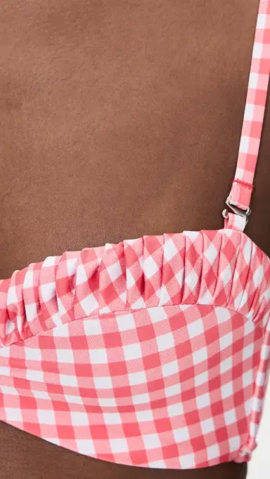 Peixoto Emmy Bikini Top riracha Gingham | Thumbnail 6 Peixoto Emmy Bikini Top riracha Gingham | Thumbnail 6
