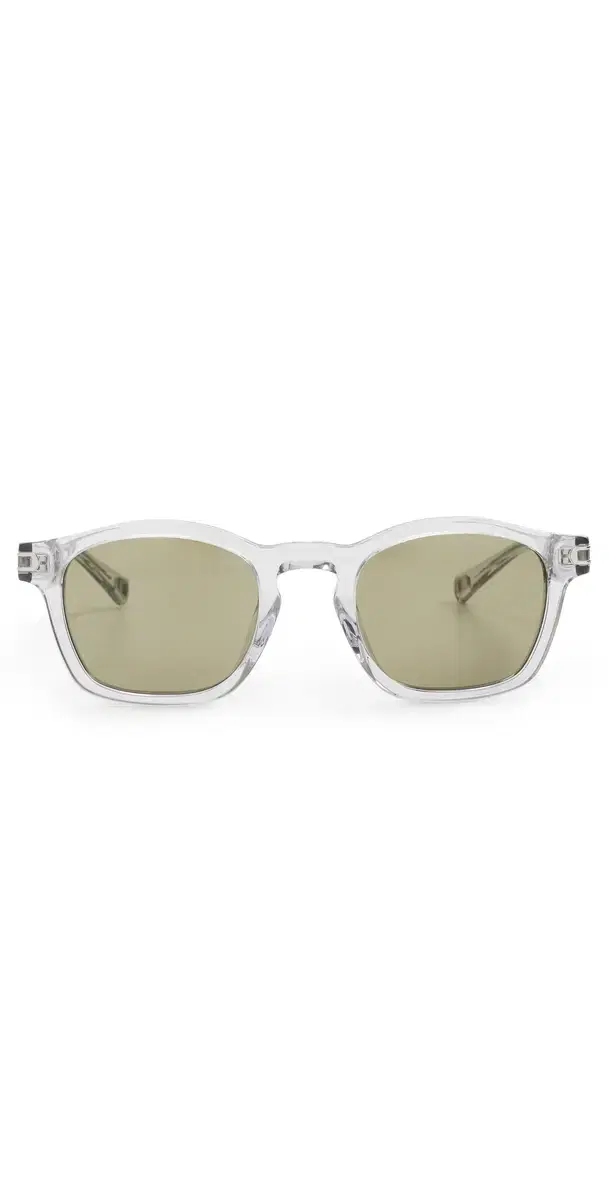 Orlebar Brown The Davey Sunglasses Crystal/Herbal Green One Size