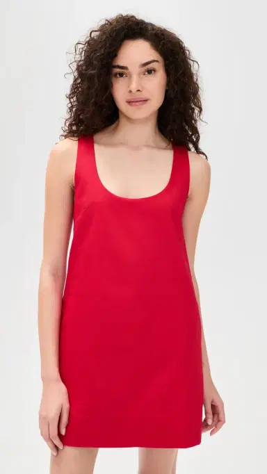 Joe's Jeans The Scoop Neck Mini Dress Cherry Red | Thumbnail 2 Joe's Jeans The Scoop Neck Mini Dress Cherry Red | Thumbnail 2