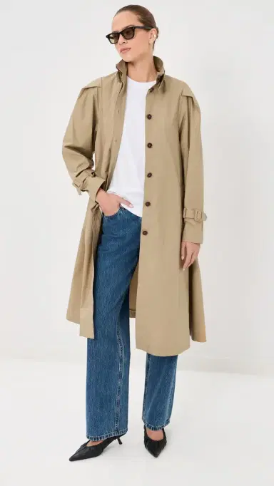 BITE Studios Chet Light Cotton Trench Coat | Thumbnail 2 BITE Studios Chet Light Cotton Trench Coat | Thumbnail 2