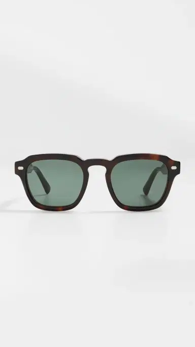 Jimmy Fairly Mitch Sunglasses Brown Tortoiseshell One Size | Thumbnail 2