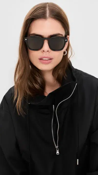 Jimmy Fairly Mitch Sunglasses Brown Tortoiseshell One Size | Thumbnail 3