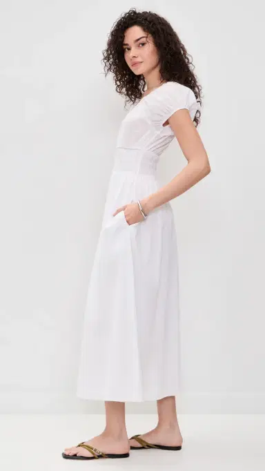 Favorite Daughter The Swoon Dress White | Thumbnail 4 Favorite Daughter The Swoon Dress White | Thumbnail 4