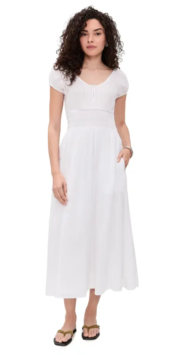 The woon Dress White