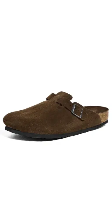 Birkenstock Boston Soft Footbed Tonal Sandals Carafe 45 | Thumbnail 1