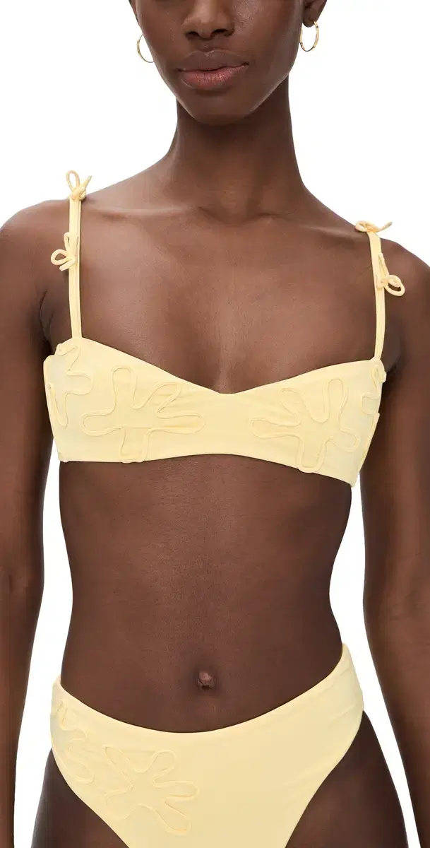 Ceci Bikini Top Honeycomb
