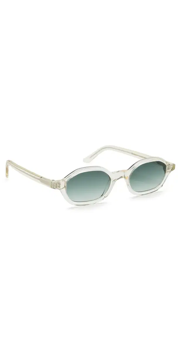 Munich Sunglasses Champagne w/ Olive Lenses One Size