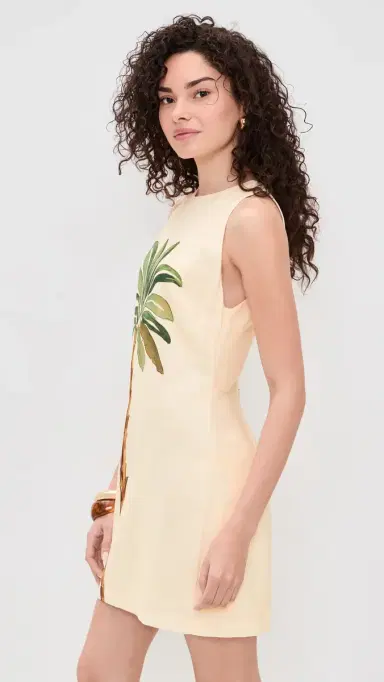 Dress To Tropical Print Mini Dress Tropical Print | Thumbnail 4