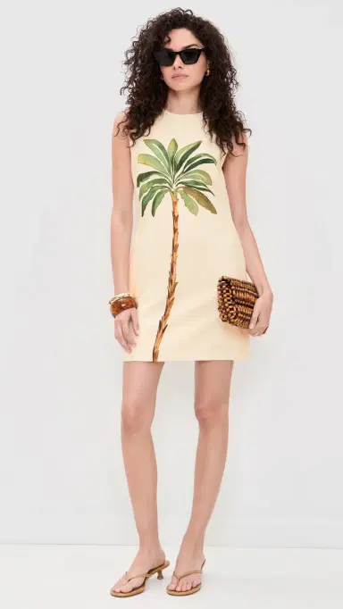 Dress To Tropical Print Mini Dress Tropical Print | Thumbnail 5