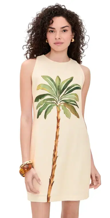 Dress To Tropical Print Mini Dress Tropical Print | Thumbnail 1