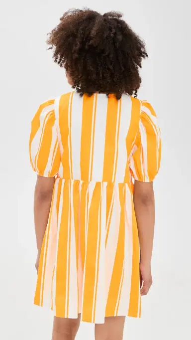English Factory Bold Stripe Mini Dress Yellow/White | Thumbnail 3