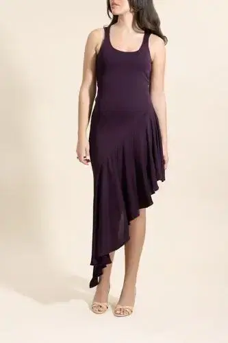 Alaïa Asymetrical Flowing Dress | Thumbnail 3