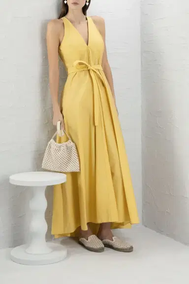 Brunello Cucinelli Belted Maxi Dress | Thumbnail 2