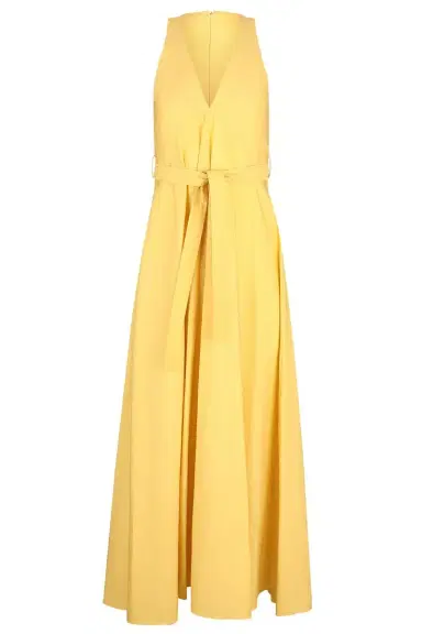 Brunello Cucinelli Belted Maxi Dress | Thumbnail 1