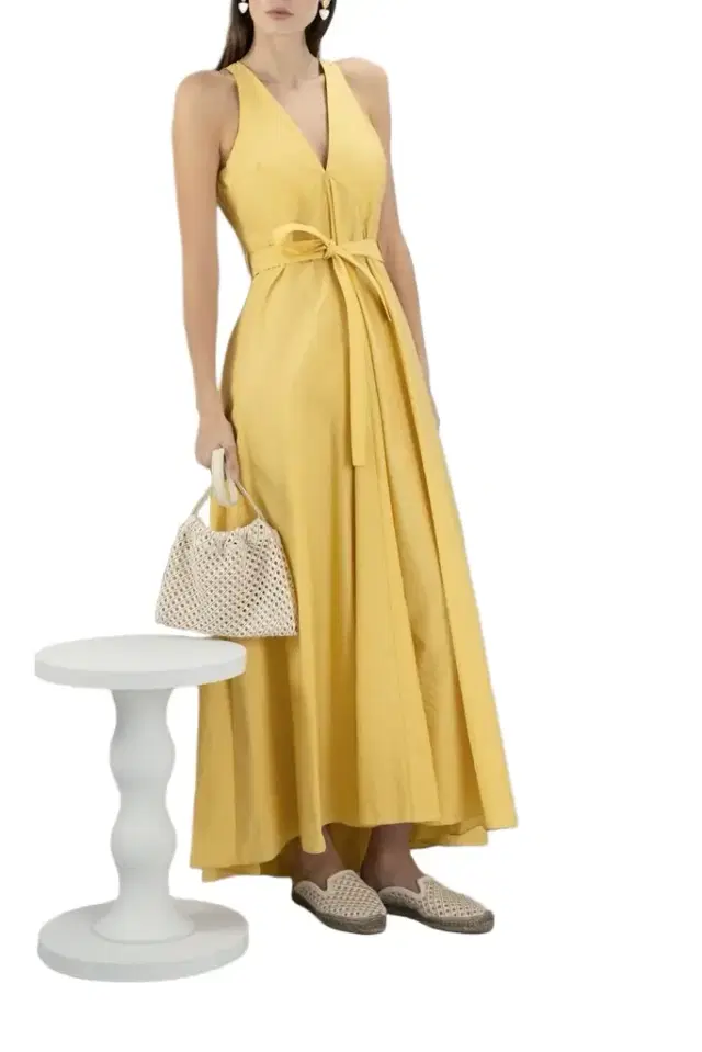 Brunello Cucinelli Belted Maxi Dress