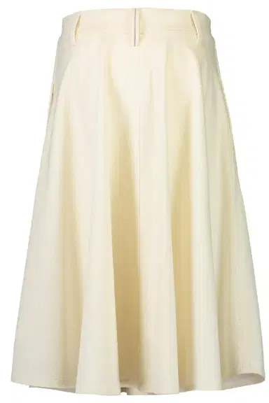 Brunello Cucinelli Creased A-Line Midi Skirt | Thumbnail 5