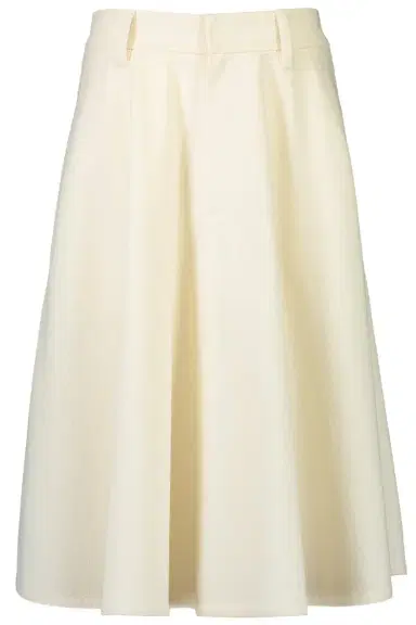 Brunello Cucinelli Creased A-Line Midi Skirt | Thumbnail 1